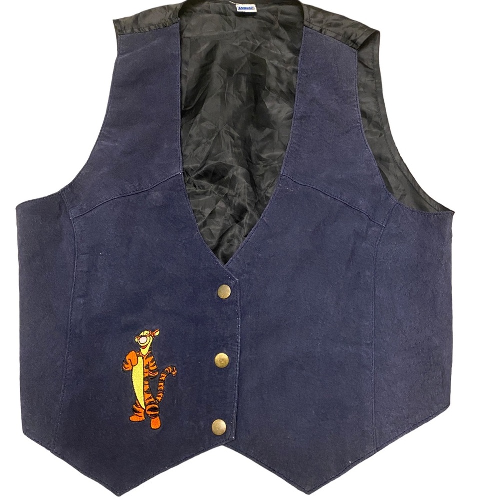 Vintage Suede Tigger Vest